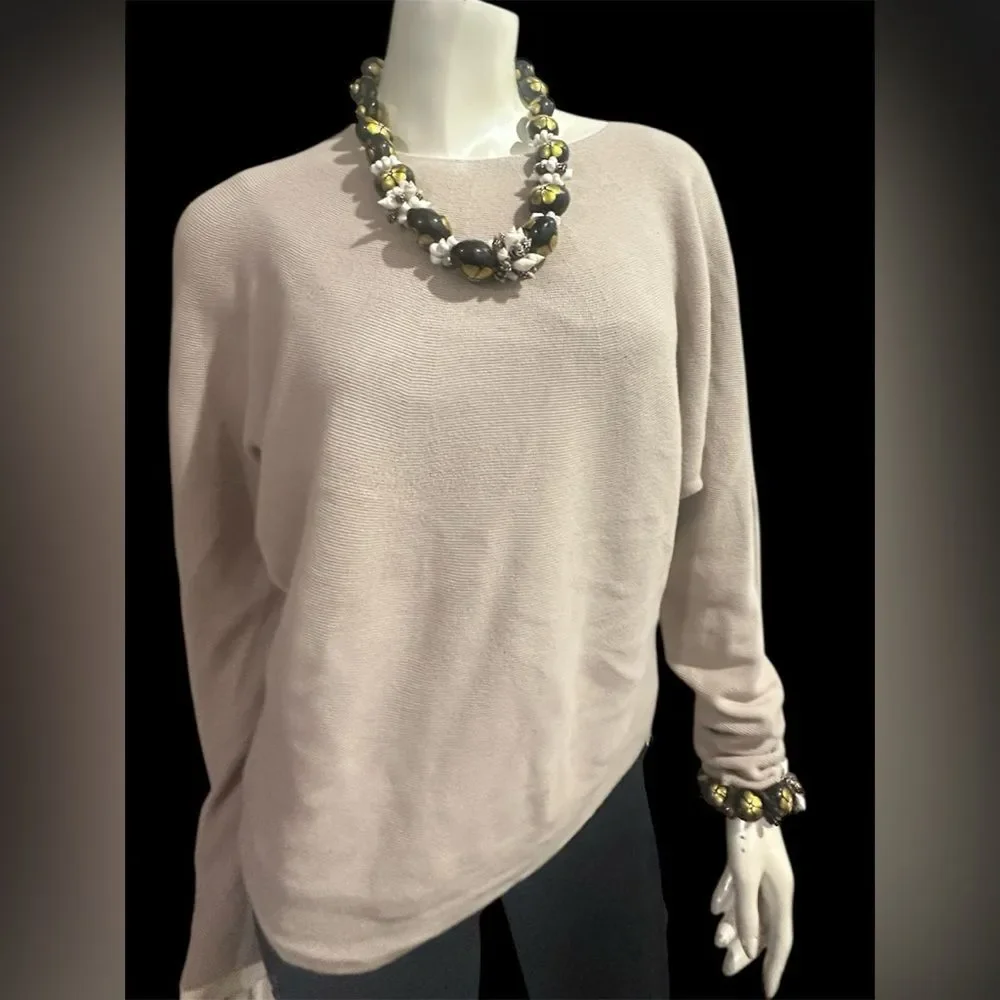 Hawaiian Kukui Nut Shell Lei Necklace & Breacelet